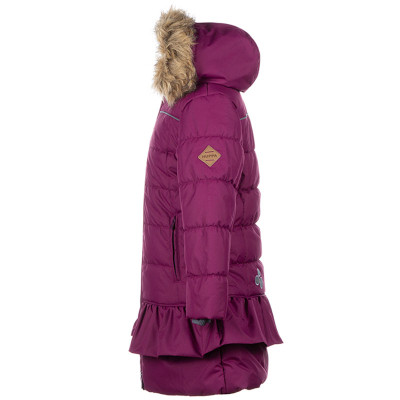 Пальто детское Huppa WHITNEY 12460030 бордовый 134 (4741468685847) Винница - изображение 3