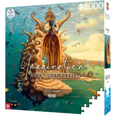 Пазл GoodLoot Imagination: Jacek Yerka Harbor 1000 ел. (5908305249351) Вінниця