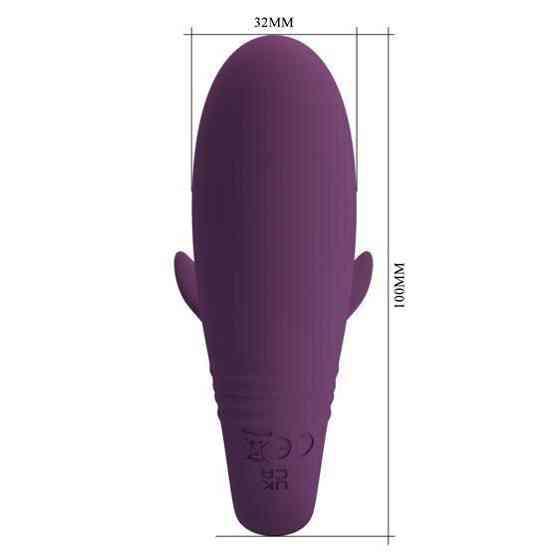 Вібратор - Pretty Love Jayleen Stimulator Dark Purple (App) Sex Aura Київ