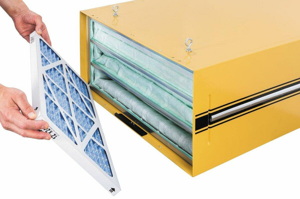 Блок фільтрації повітря POWERMATIC PM1200 : 230В 0,23(0,19)кВт. прод. 1140 1320 и 1620 м³/г. 5 мкм Одеса - фото 5