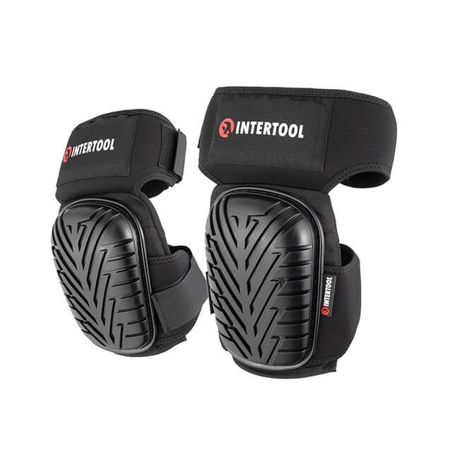 Наколінники захисні, протиковзкі накладки з ПВХ, тканина 600D, гелеві подушки, неопренові ремені INT Полтава - фото 1