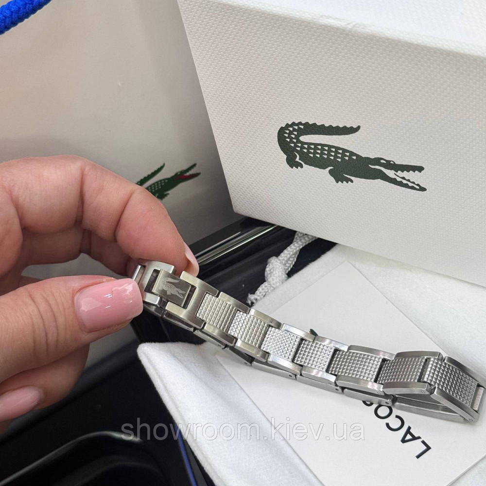 Мужской стильный браслет Lacoste, Лакоста (40192) Киев - изображение 6
