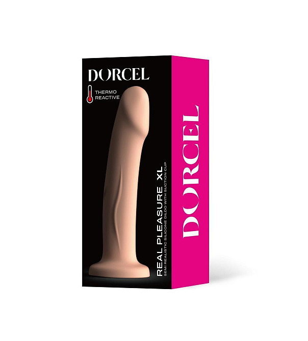 Фалоімітатор Dorcel Real Pleasure XL Vanilla Sex Aura Київ - фото 7