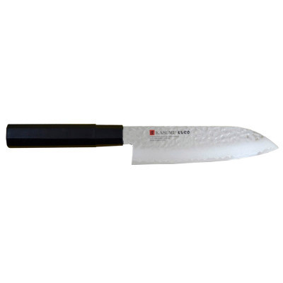 Кухонний ніж Kasumi Kuro Damascus Santoku 165 mm (K-35017) Вінниця - фото 1