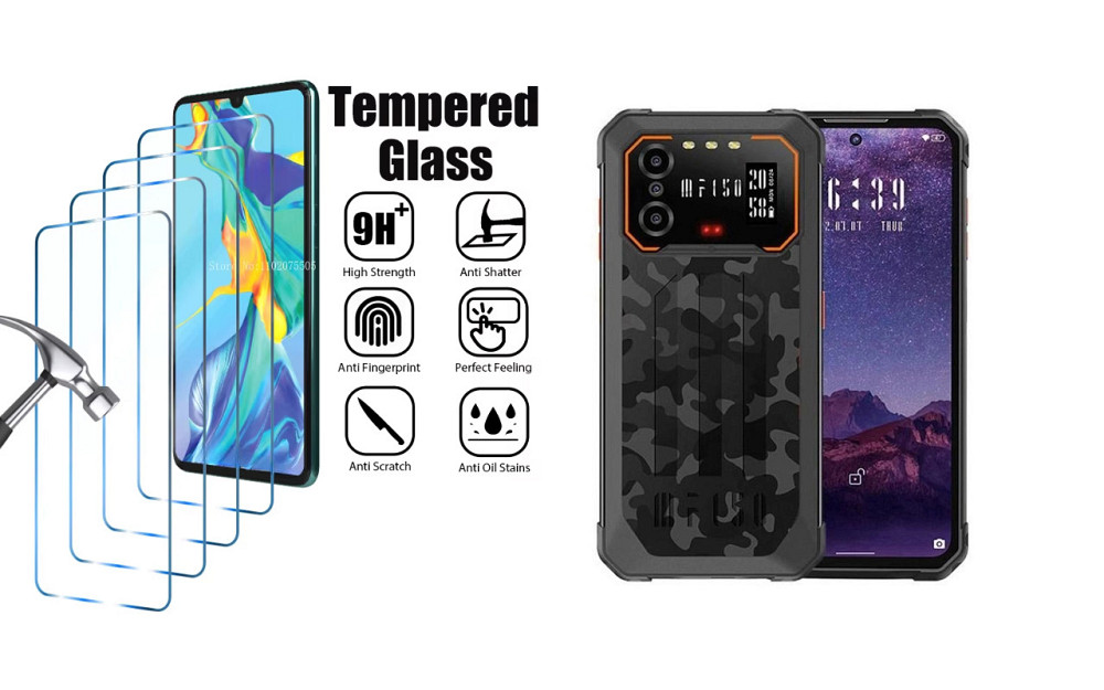 Захисне скло ArmorGlass для Oukitel F150 B1 Pro – стійке до подряпин та ударів Київ - фото 1