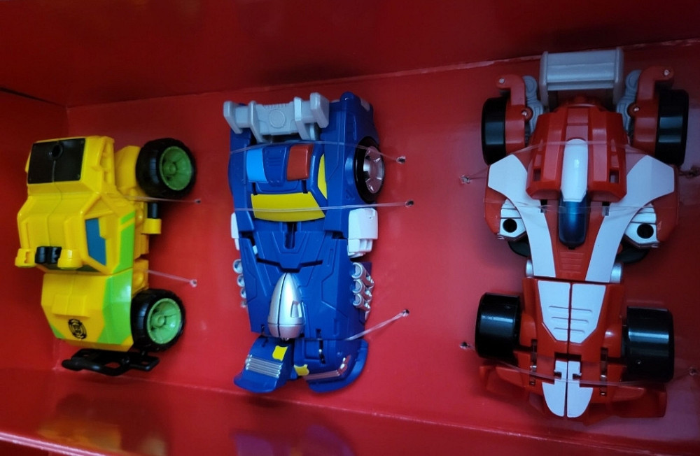 Набор Трансформеров 5 штук Оптимус, Бамблби, Чейз, Хитвейв Rescue Bots Киев - изображение 2