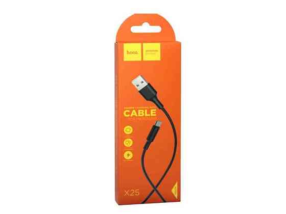 Кабель microUSB X25 1м ТМ Hoco Киев