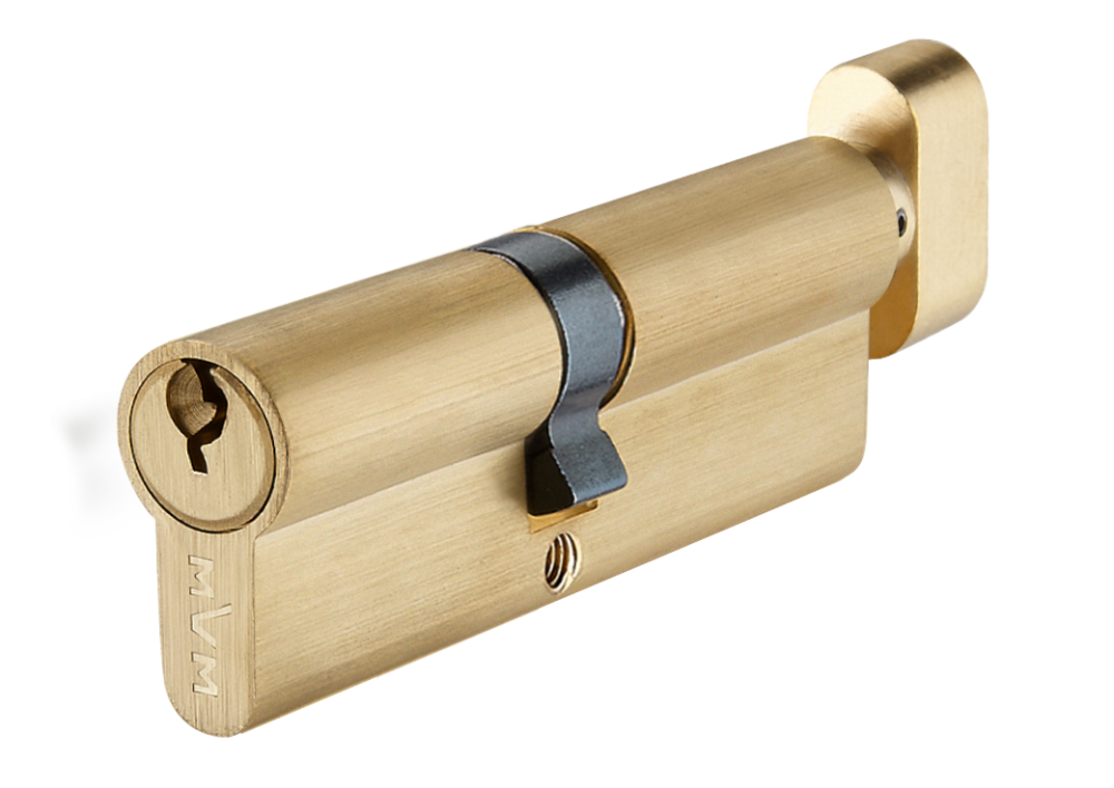 ЦИЛІНДР КЛЮЧ/ТУМБЛЕР P6E35/35T SB МАТОВА ЛАТУНЬ Київ - фото 1