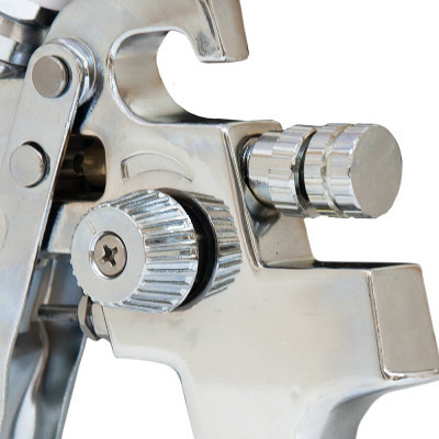 Краскопульт Sigma HVLP 1.3мм (хром) верхний бак, (пласт) (6812131) Винница - изображение 7