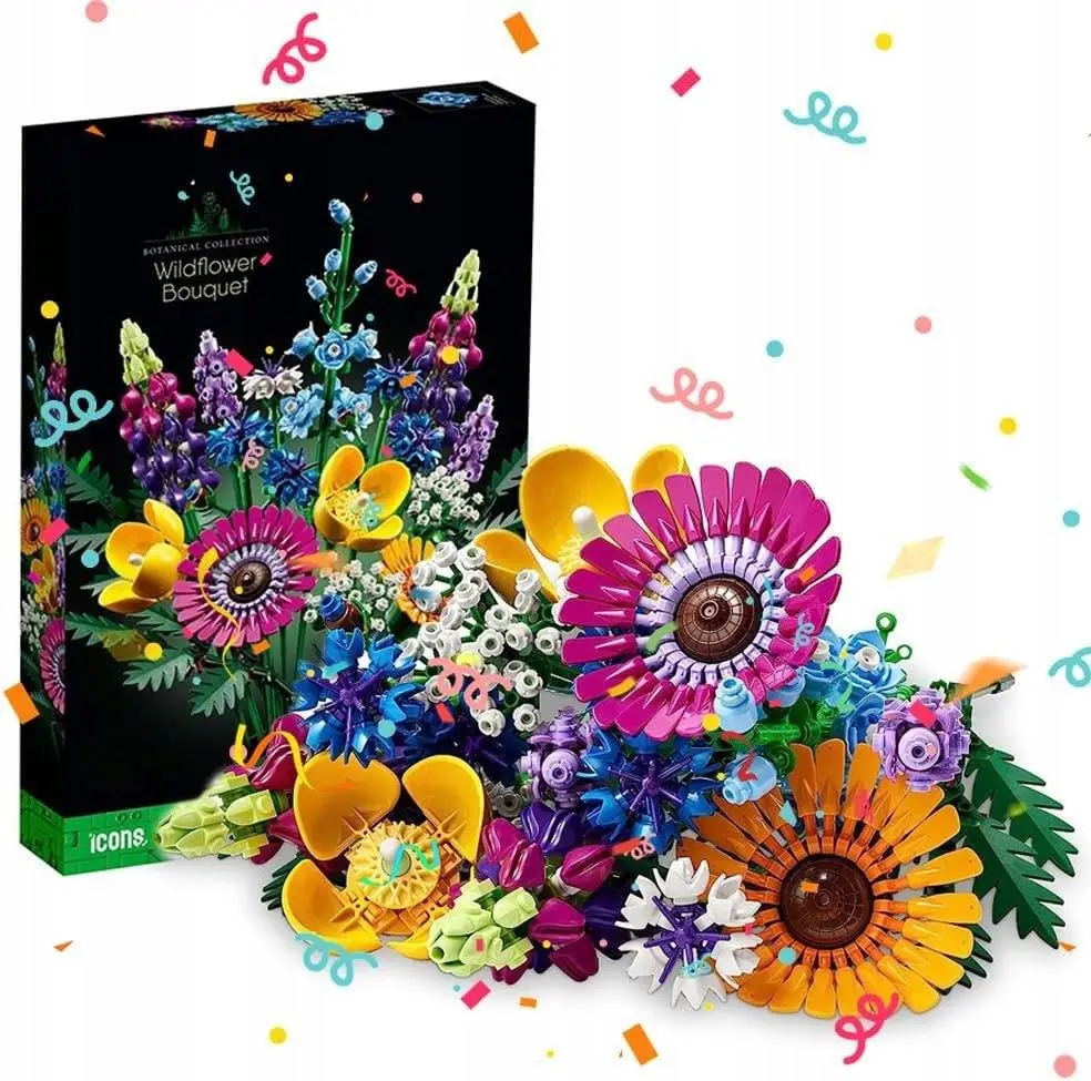Конструктор Wildflower Bouquet (модель 10313) Киев - изображение 2