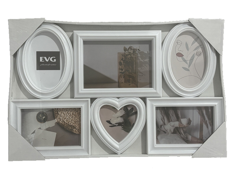 Мультирамка EVG INNO ZB-6-3250 WHITE COLLAGE 6 (6992360) Київ - фото 1