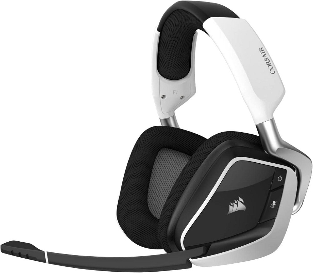 Гарнитура игровая Corsair VOID ELITE Wireless Dolby 7.1 белая, беспроводная, Wi-Fi, наушники CA-9011202-EU Киев - изображение 1