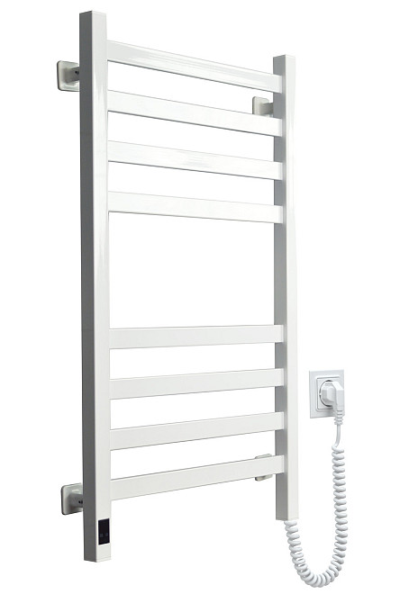 Полотенцесушитель Domingo Axis 480x800 Sensor правый белый Київ - фото 9