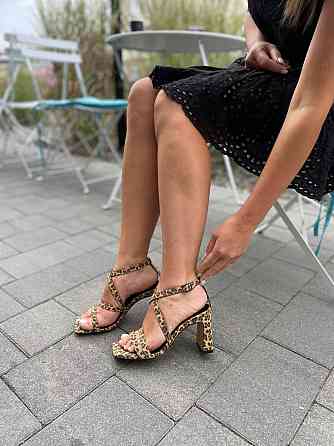 LIRIO Босоніжки жіночі LIRIO L0275/8073-72 леопард taba з натуральної шкіри / Шкіряні босоніжки Коломыя