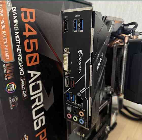 Комплект Ryzen 7, 3800X + AORUS Pro B450 Киев