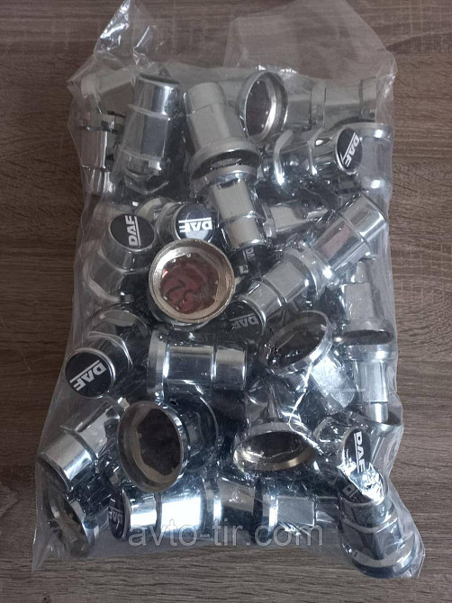 Ковпачок пластиковий на гайку 32мм DAF нікель Ковпачок пластиковий 32мм DAF Луцьк - фото 5