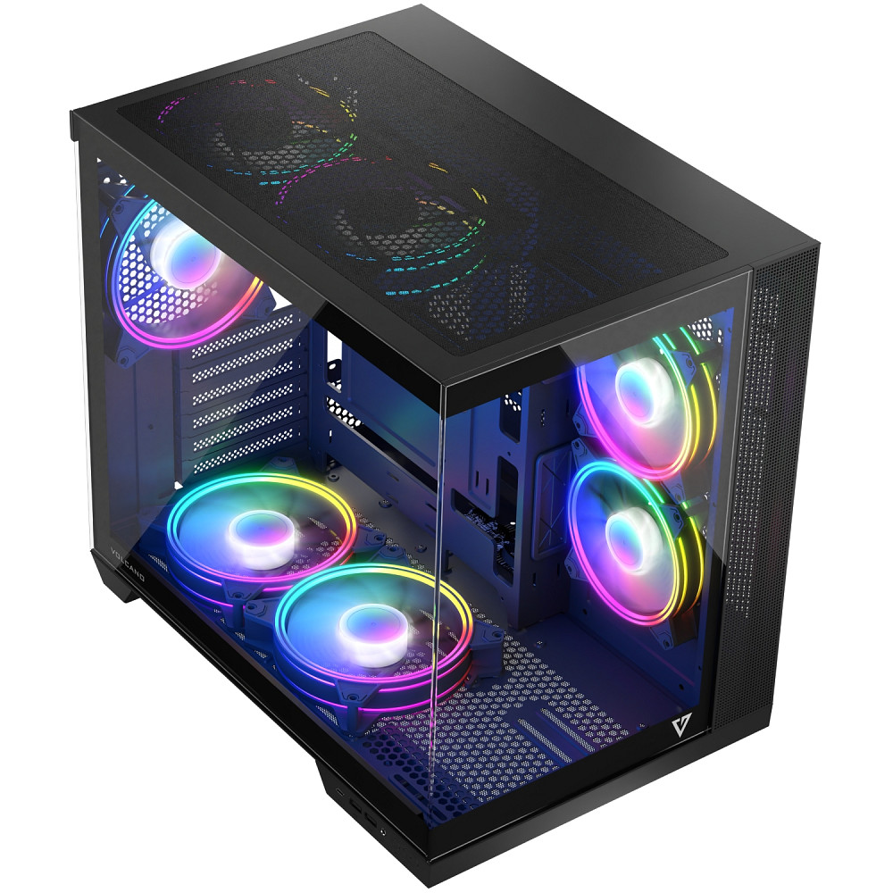 Корпус Modecom VOLCANO PANORAMA APEX ARGB 7F MIDI GREY без БЖ ATX Вінниця - фото 13