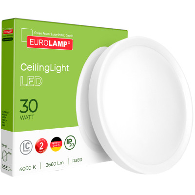 Светильник Eurolamp Easy click 30W 4000K (LED-NLR-30/40(GM)) Винница - изображение 2