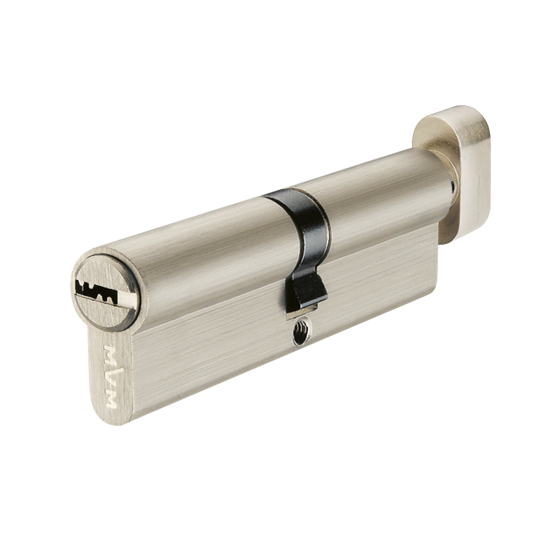 ЦИЛІНДР ТУМБЛЕР/КЛЮЧ P6P35T/45 SN МАТОВИЙ НІКЕЛЬ Київ