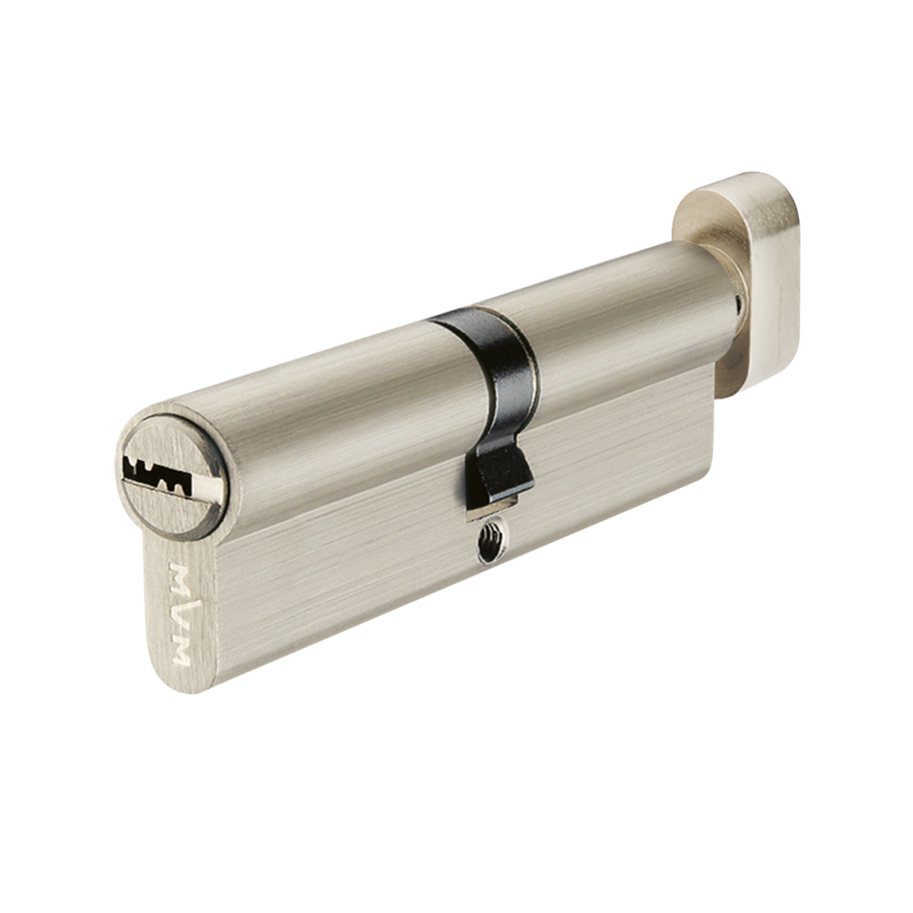 ЦИЛІНДР ТУМБЛЕР/КЛЮЧ P6P35T/45 SN МАТОВИЙ НІКЕЛЬ Київ - фото 1