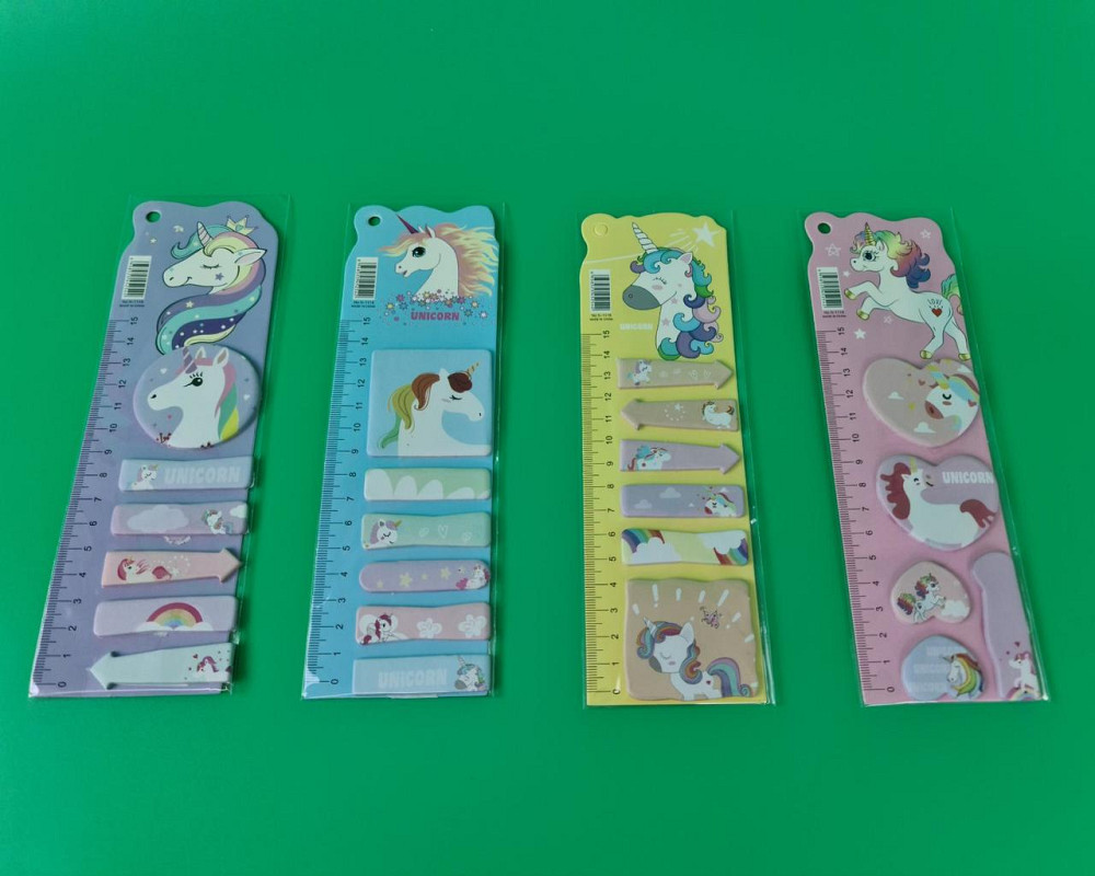 Блок для записей .проклеенный. цветной. 