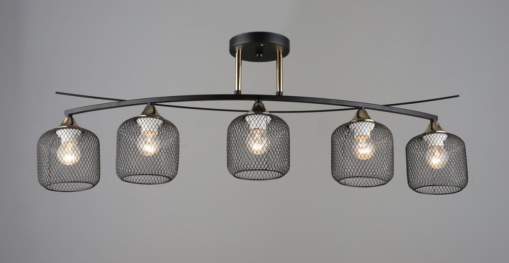 Підвісна люстра B K2257/5 BK+FGD Коломия - фото 1