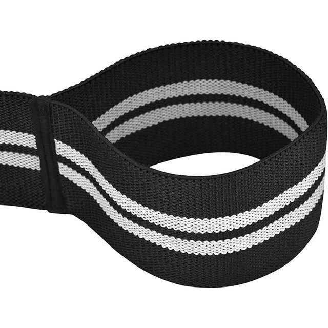Бинти на коліна RDX GYM KNEE WRAP R11 BLACK/WHITE Кам'янське - фото 3