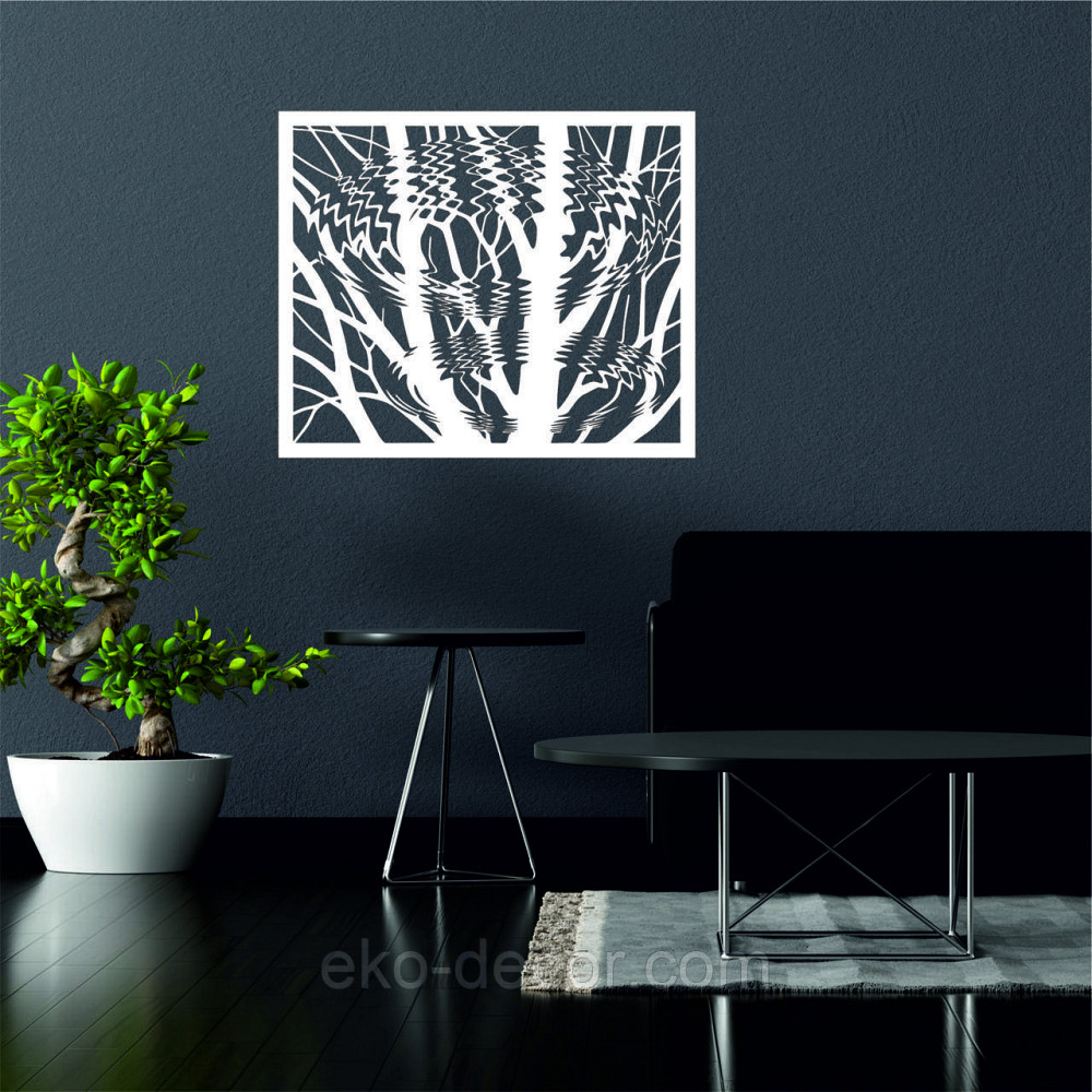 Настенный декор Панно   «Дерево» 90*75 см, Белый Киев - изображение 2