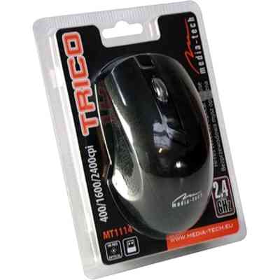Мишка Media-Tech Trico Wireless Black (MT1114) Вінниця