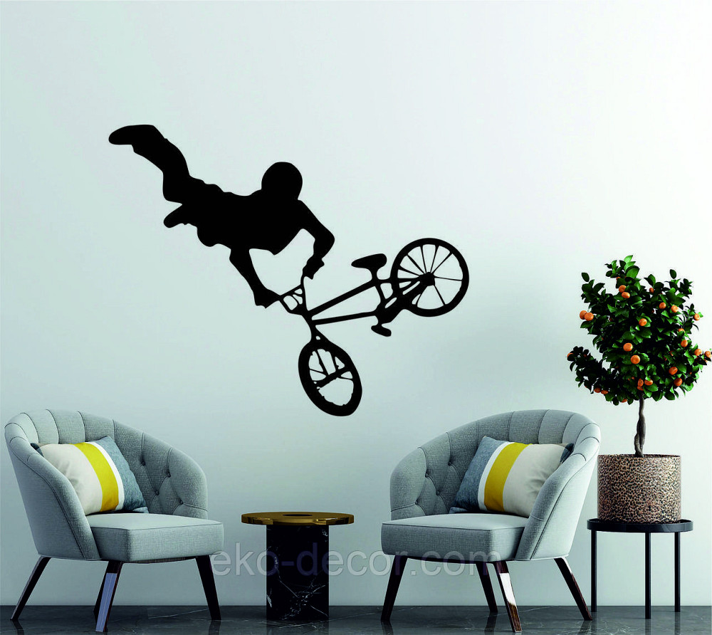 Декоративне настінне Панно «Велофрістайл», Декор на стіну Київ - фото 3