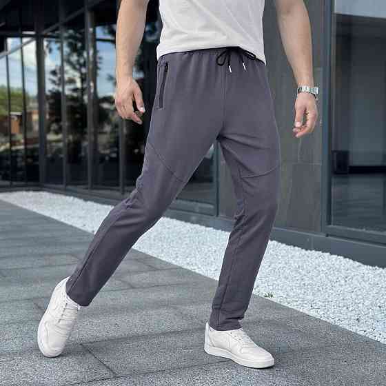 Чоловічі спортивні штани темно-сірі Pobedov Everyday Київ