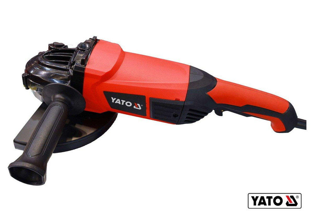 Шліфмашина кутова мережева YATO : Ø= 230 мм. P= 2400 Вт, 6000 об/хв, М14, плавний пуск [2/42] Одесса - изображение 1