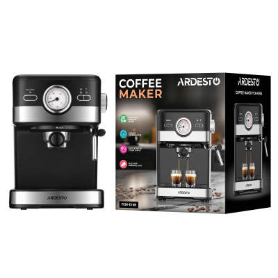 Рожковая кофеварка эспрессо Ardesto YCM-E16B Винница - изображение 7