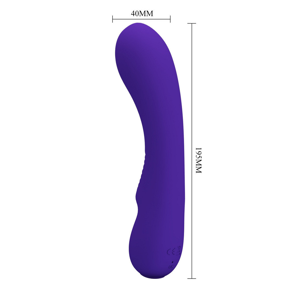 Вібратор PRETTY LOVE Matt Purple 12 vibration functions Memory function Sex Aura Київ - фото 3