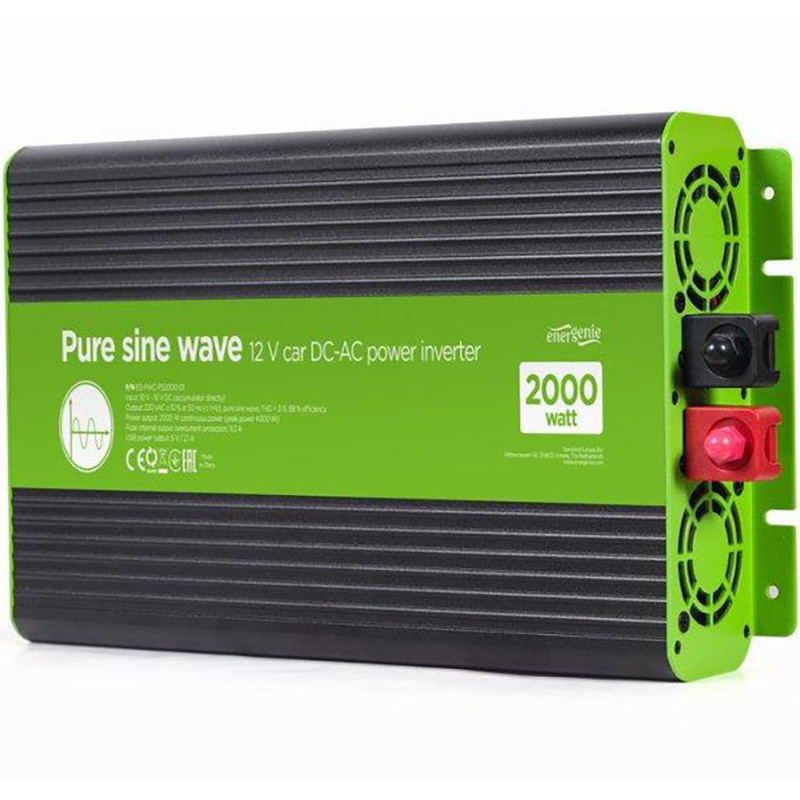 Автомобільний інвертор EnerGenie EG-PWC-PS2000-01 2000W ( з чистою синусоїдою ) Харків - фото 8