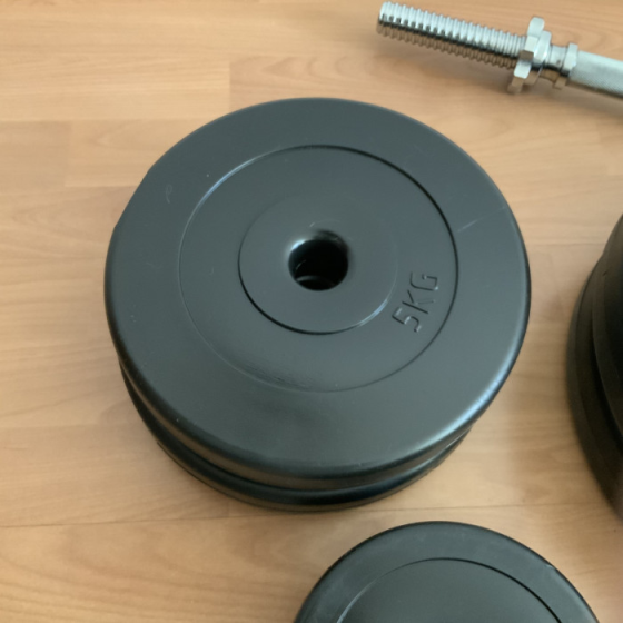 Диск композитний на 5 кг 31 мм Гантелі, гирі, штанги і диски з АВС покриттям Київ