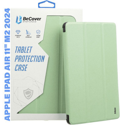 Чехол для планшета BeCover Tri Fold Hard TPU Apple iPad Air 11" M2 2024 Green (711402) Винница - изображение 1