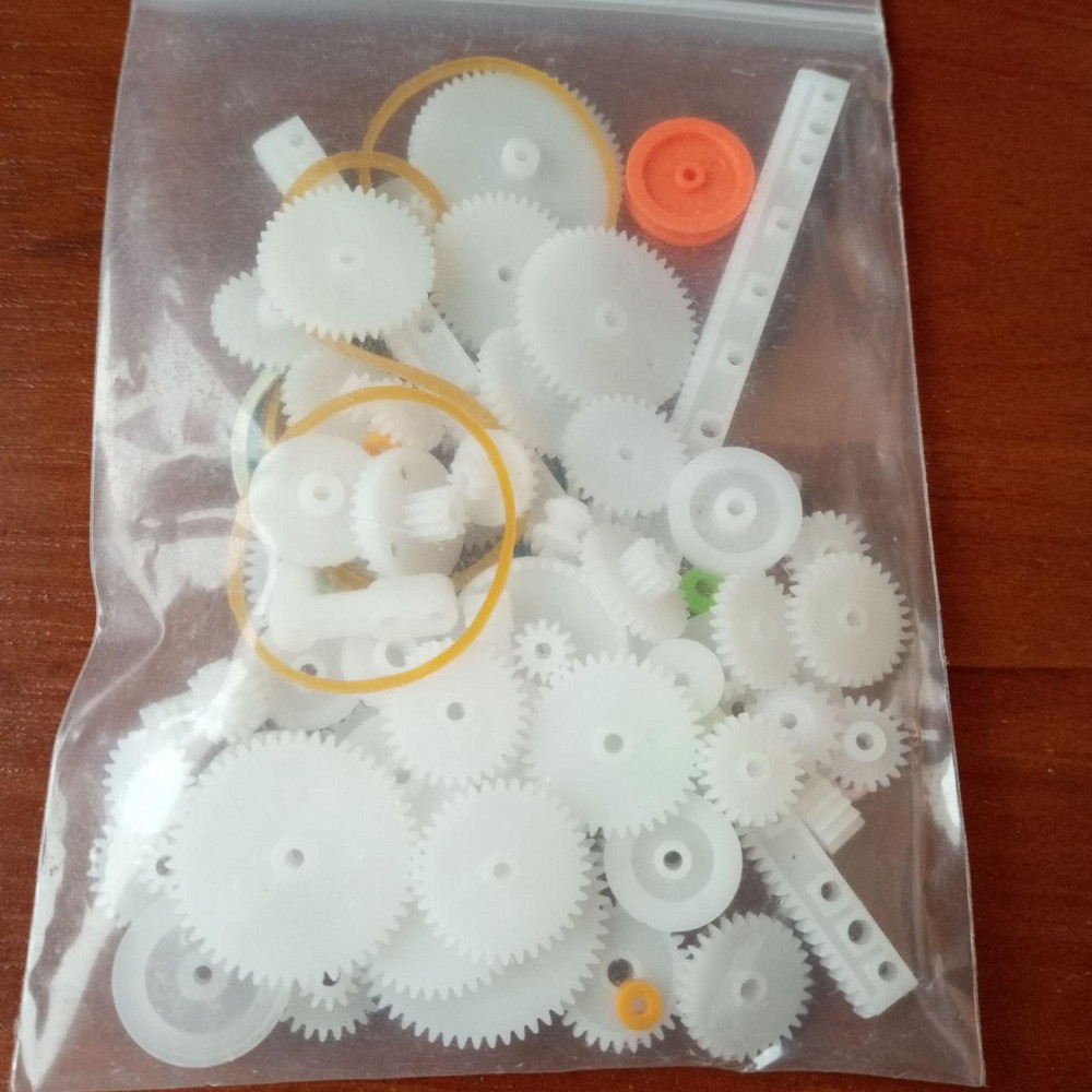 Шестерні шківи пасики для ремонту та Arduino набір, 75 шт. Полтава - фото 1
