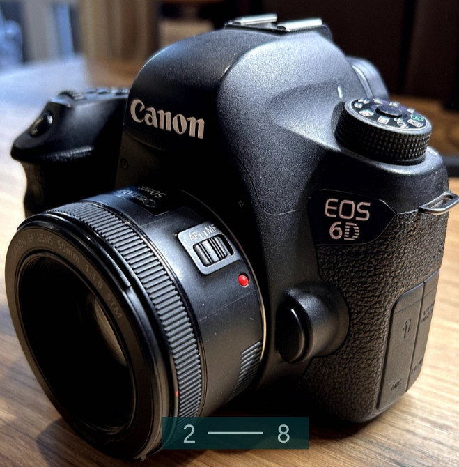 Фотоаппарат с Объективом: Canon 6D EOS 50mm. 1.8 Киев - изображение 2