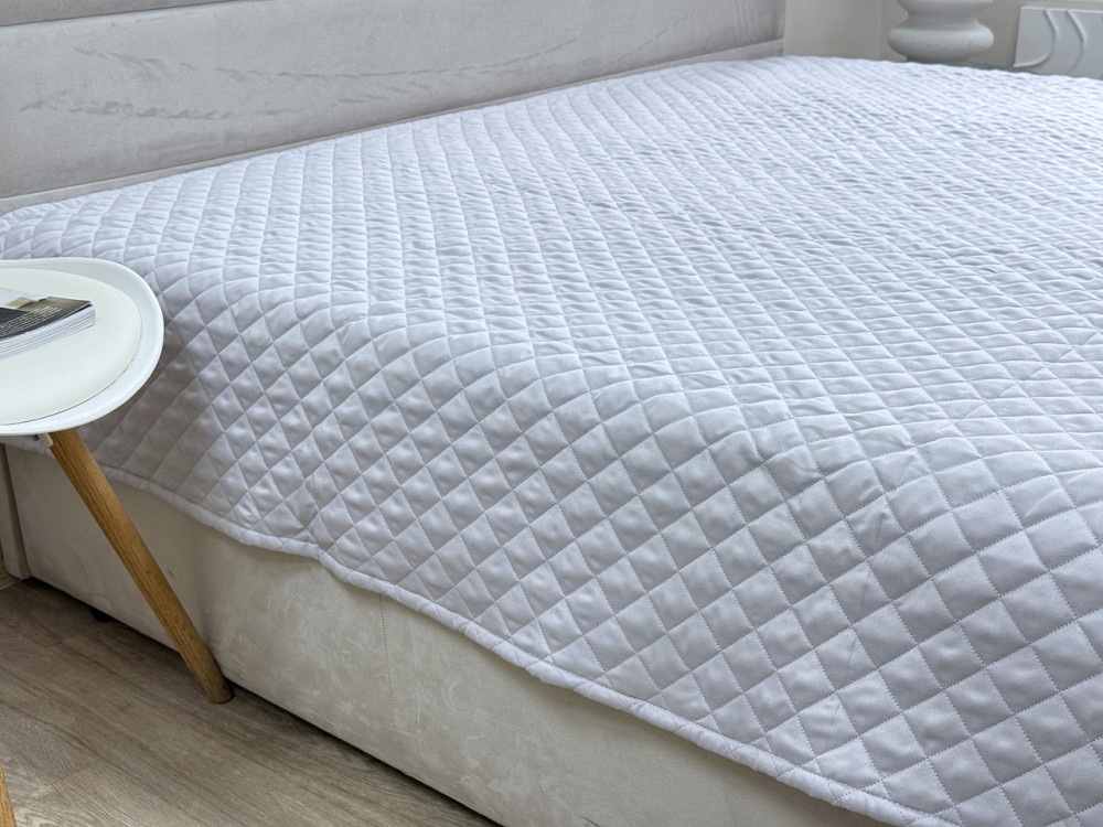 Ecotton Покривало Ecotton 220х240 см антиалергенне з полісатину світло-сірого кольору Light Gre Киев - изображение 1