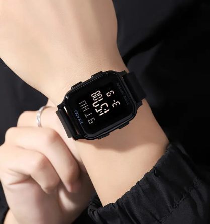 Спортивний наручний годинник Skmei 1858 (Чорний) Київ