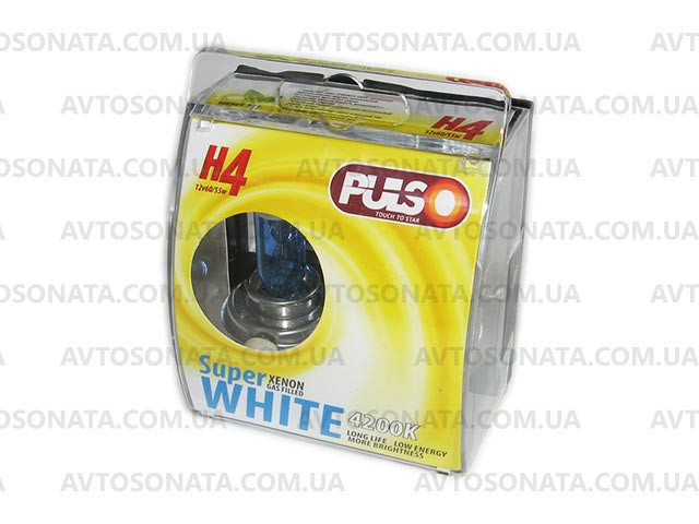 Галогенка H4 PULSO 24V 75/70W LP-42471 Super White пластик (пара) Вінниця - фото 2