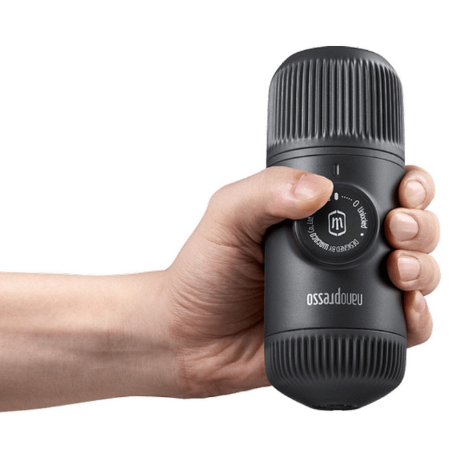 Эспрессо-кофеварка Wacaco Nanopresso с чехлом (Серый) Винница - изображение 5