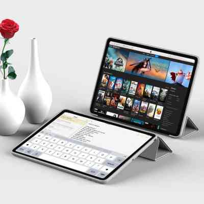 Чехол для планшета BeCover Tri Fold Soft TPU Silicone Apple iPad Air (4/5) 2020/2022 10.9" Gray (711132) Винница