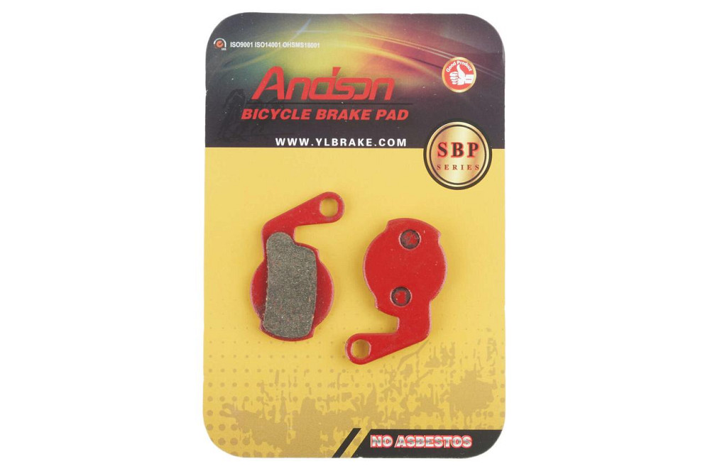 Колодки гальмівні велосипедні (дискові) (mod:SBP-1006) Мукачево - фото 1