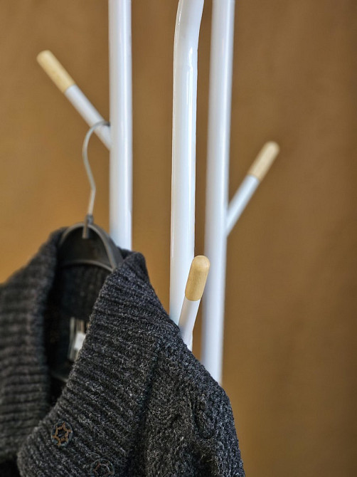 Вішак SANDER білий/бук Київ - фото 6