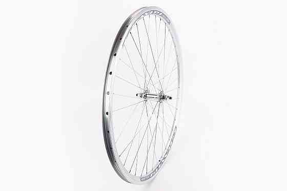 Колесо 28" переднє V-brake, обід "крапля" алюмінієвий, втулка 14Gх36H, кріпл. гайка, "GRAVITY", сіре Київ