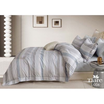 Постільна білизна Tiare L006 Сатин Deluxe двоспальний (L006_DeLuxe_dv) Вінниця - фото 1