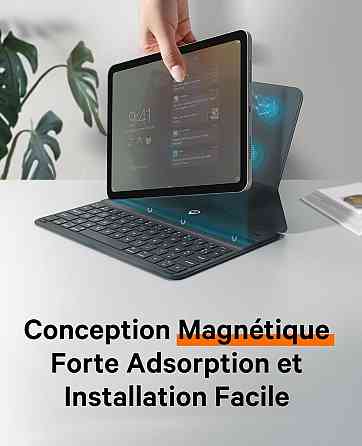 Магнитный чехол CHESONA A2902 с клавиатурой для iPad Air 11 Inch (M3/M2, 2025/2024) Pro 11 (4th/3rd/2nd/1st Gen) & Air 5th/4th Днепр