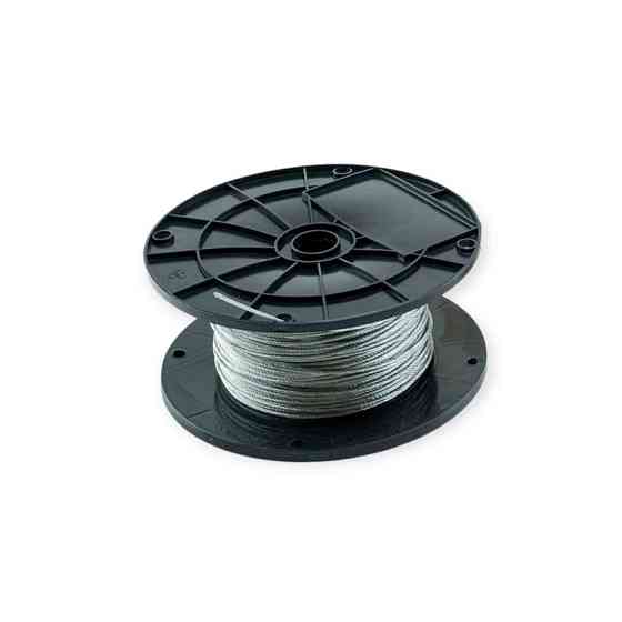 Трос оцинкованый 2 мм 6х7+1FC бухта 200м Мукачево